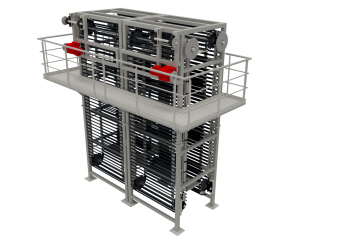 Venmatic Koelbuffertoren voor bakplaten